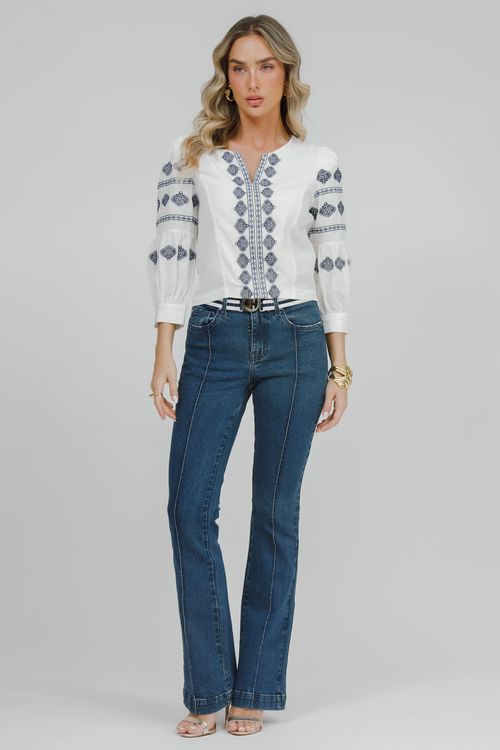 Calça Feminina Jeans Sofia Bootcut