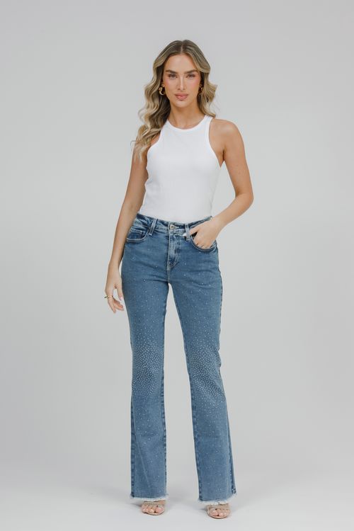 Calça Feminina Jeans Sofia Bootcut