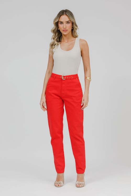 Calça Feminina Sarja Valentina Skinny