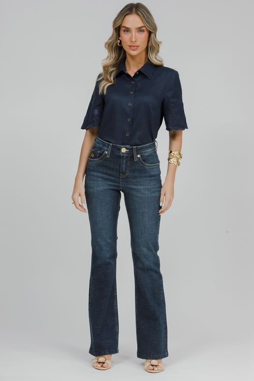 Calça Feminina Jeans Sofia Bootcut