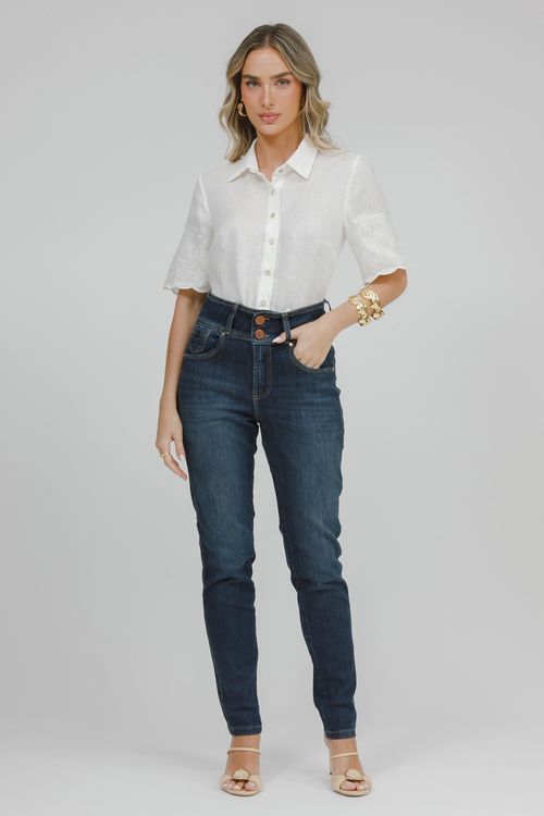 Calça Feminina Jeans Luciana Skinny