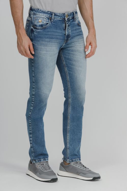 Calça Masculina Jeans Anatômica Slim