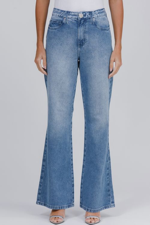 Calça Feminina Jeans Jana Flare