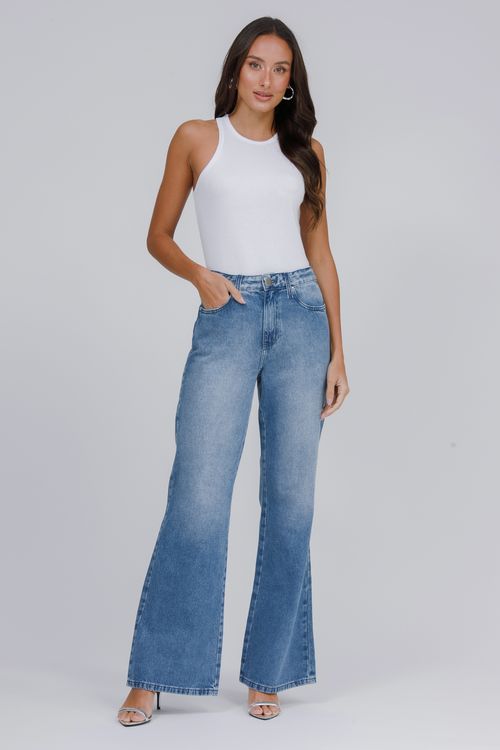 Calça Feminina Jeans Jana Flare