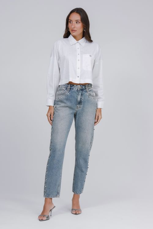 Calça Feminina Jeans Lorena Skinny