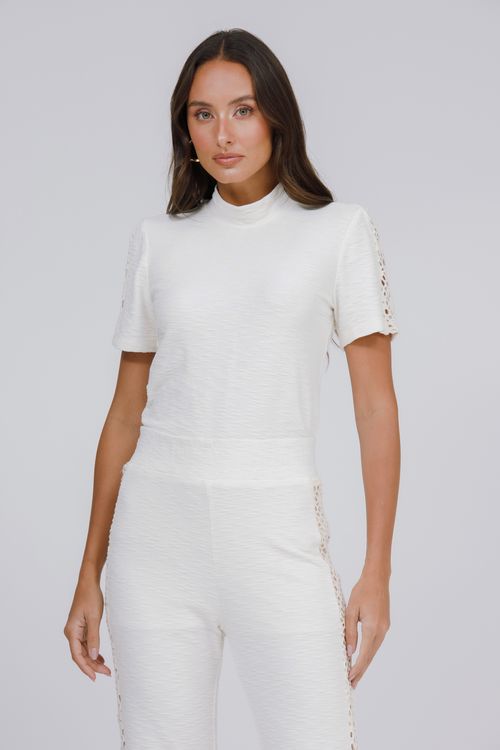Aerolook Calça E Blusa Malha Tricot