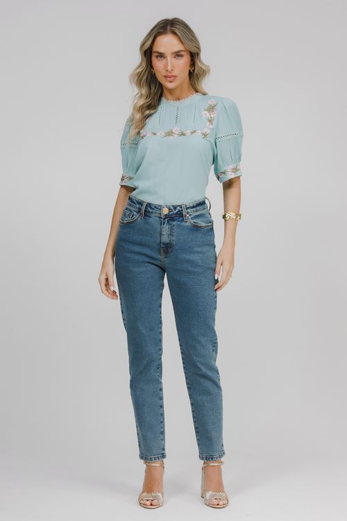 Calça Feminina Jeans Valentina Skinny