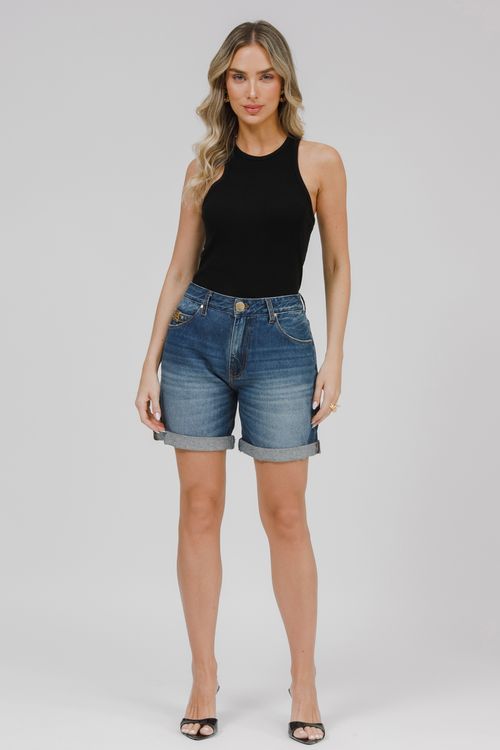 Bermuda Feminina Jeans Luciana