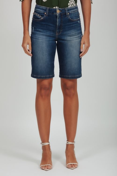 Bermuda Feminina Jeans Julieta