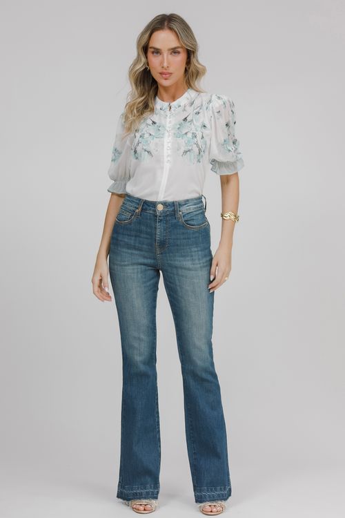 Calça Feminina Jeans Sofia Bootcut