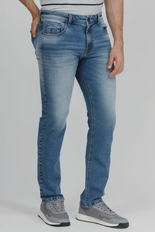 Calça Masculina Jeans Anatômica Slim