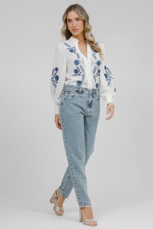 Calça Feminina Jeans Lorena Skinny