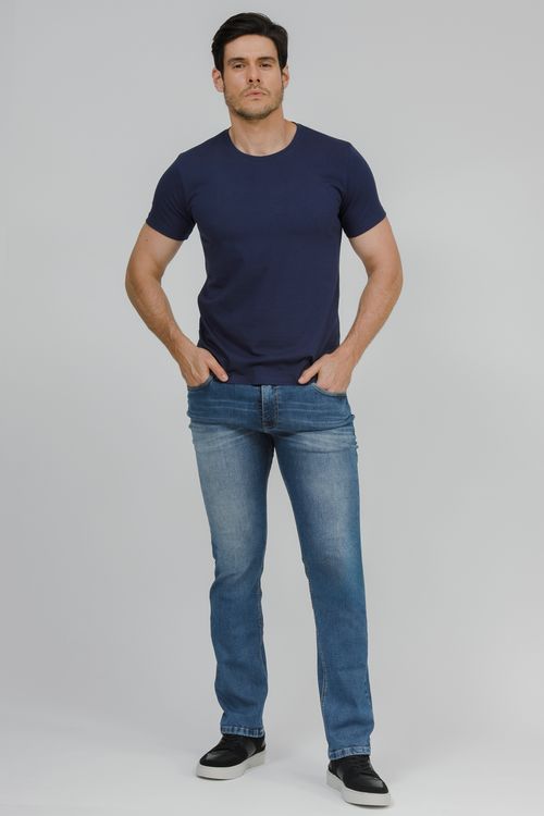 Calça Masculina Jeans Anatômica Slim