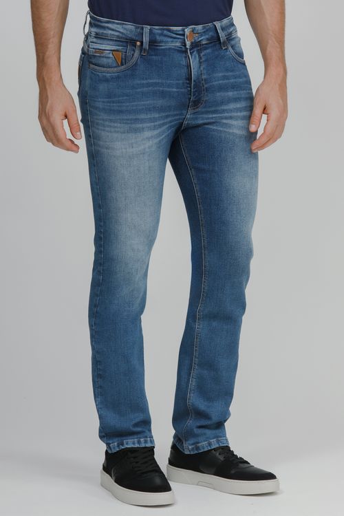 Calça masculina Jeans Anatômica Slim