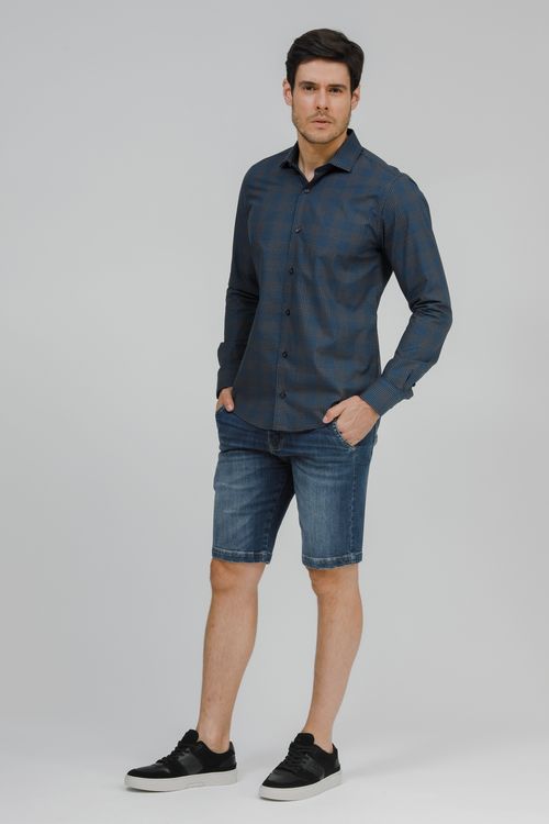 Bermuda Masculina Jeans Lucas