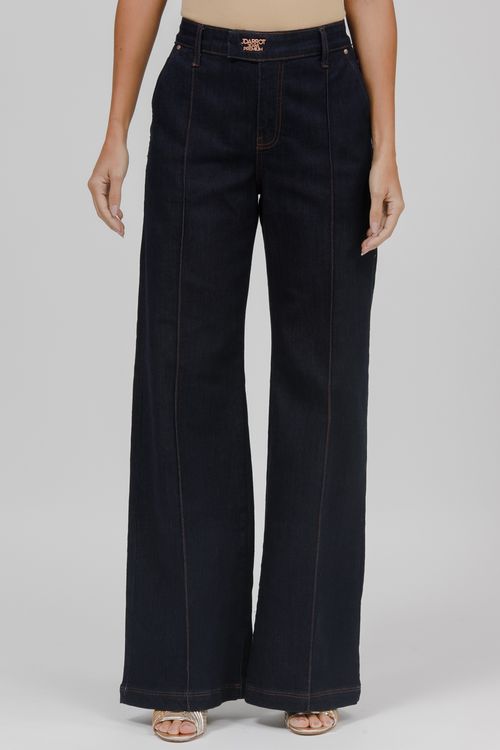Calça Feminina Jeans Wide Leg