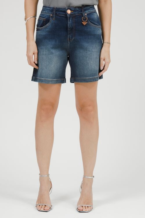 Bermuda Feminina Jeans Luciana