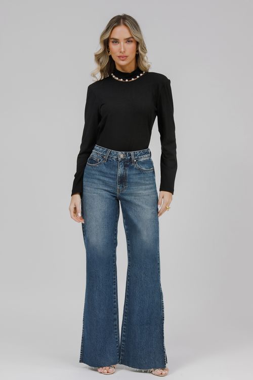 Calça Feminina Jeans Jana Flare