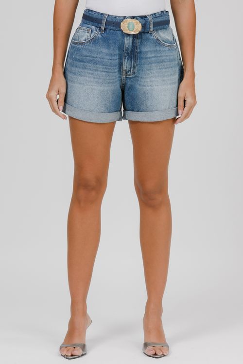 Bermuda Feminina Jeans Luciana
