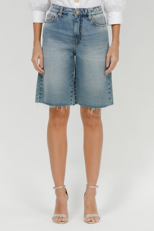 Bermuda Feminina Jeans Jorts