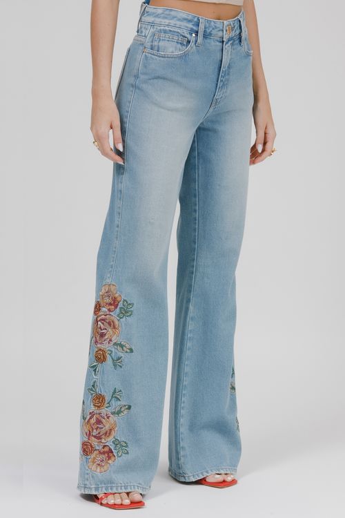 Calça Feminina Jeans Jana Flare