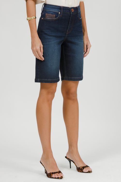 Bermuda Feminina Jeans Julieta
