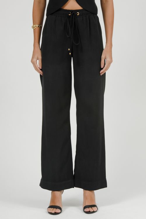 Calça Feminina Pijama Com Amarração