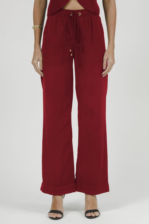 Calça Feminina Pijama Com Amarração