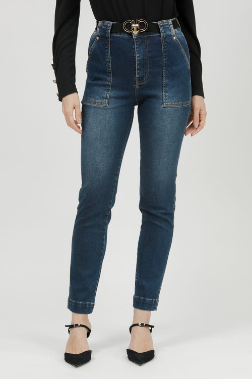 Calça Feminina Jeans Luciana Skinny