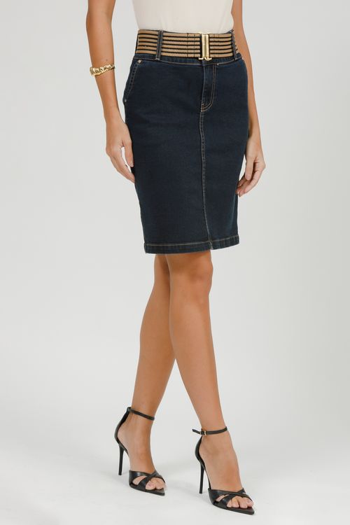 Saia Jeans Julieta