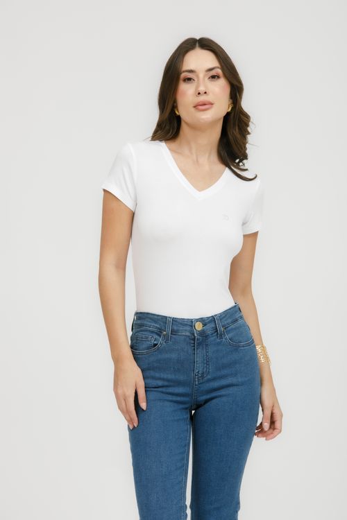 Baby Look Feminina Básica Devote V