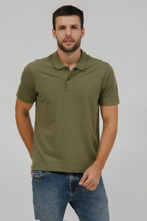 Camiseta Masculina Gola Polo Piquet