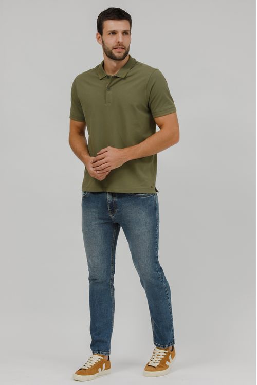 Camiseta Masculina Gola Polo Piquet