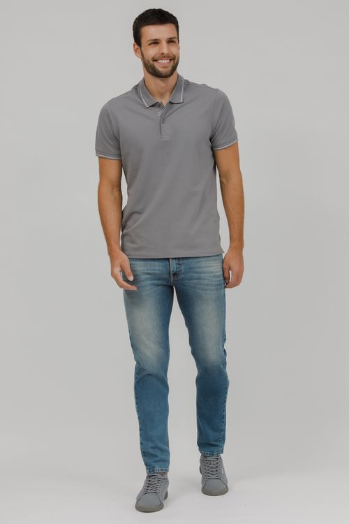 Camiseta Masculina Gola Polo Piquet