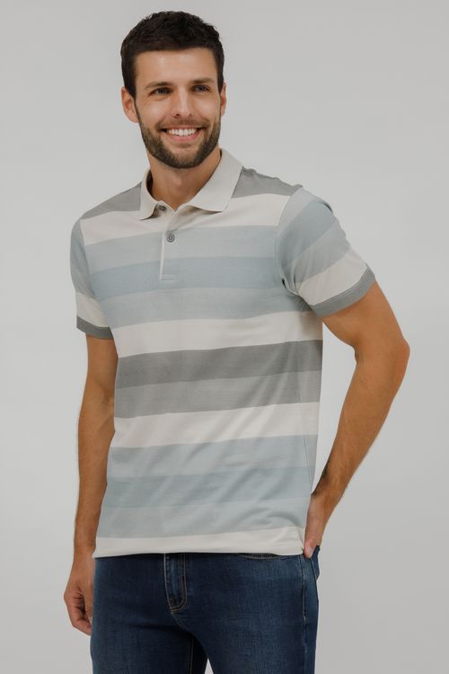 Camiseta Masculina Gola Polo Espatulado
