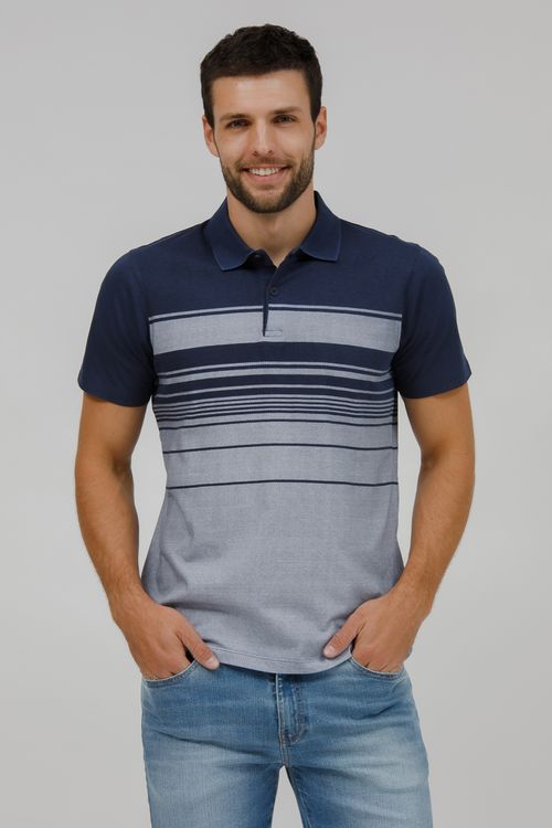 Camiseta Masculina Gola Polo Espatulado