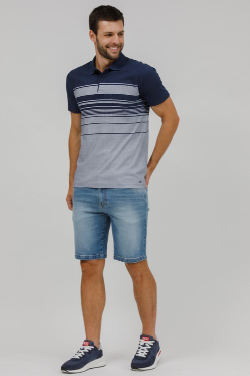 Camiseta Masculina Gola Polo Espatulado