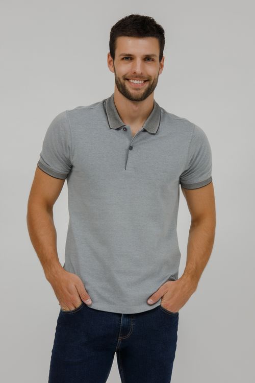 Camiseta Masculina Gola Polo Premium