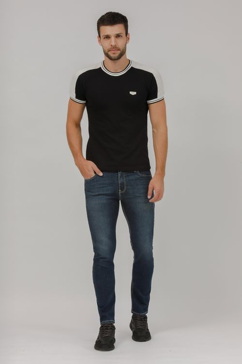 Calça Masculina Jeans Anatômica Reta