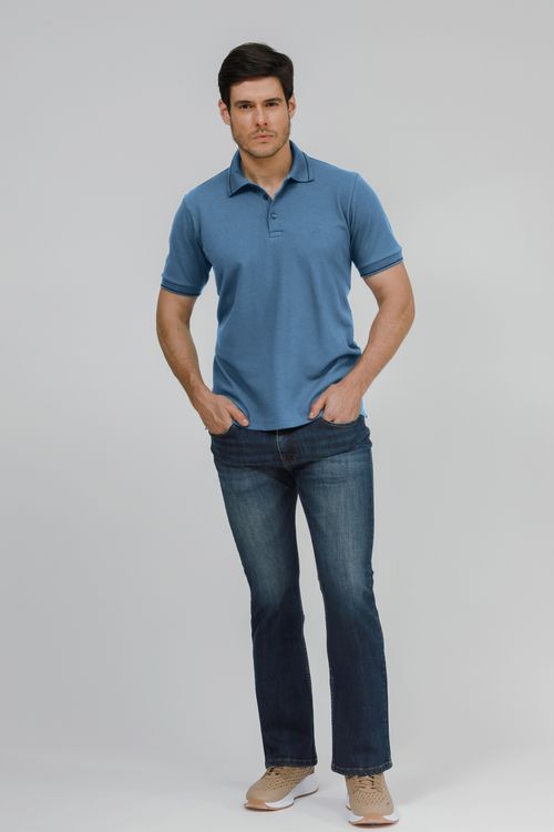 Camiseta Masculina Gola Polo Manga Curta