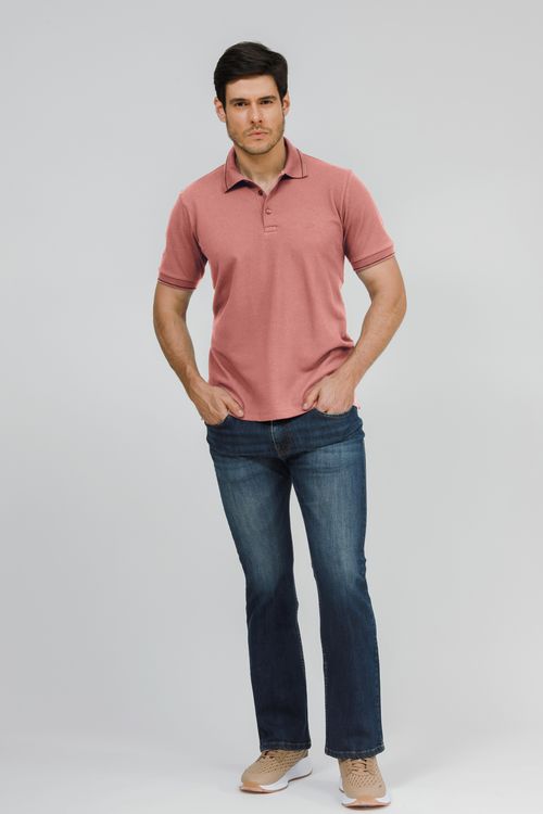 Camiseta Masculina Gola Polo Manga Curta