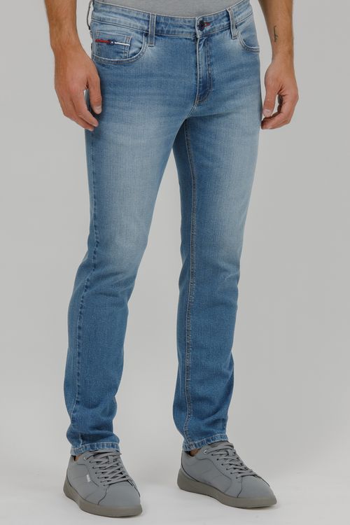 Calça Masculina Jeans Anatômica Reta