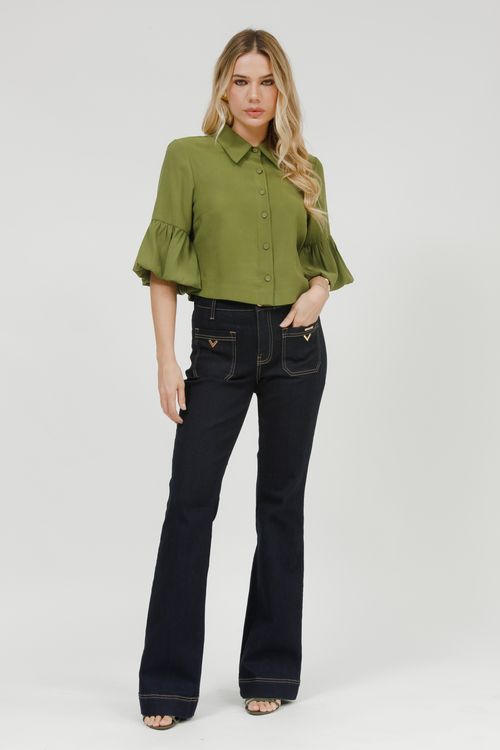 Calça Feminina Jeans Sofia Bootcut