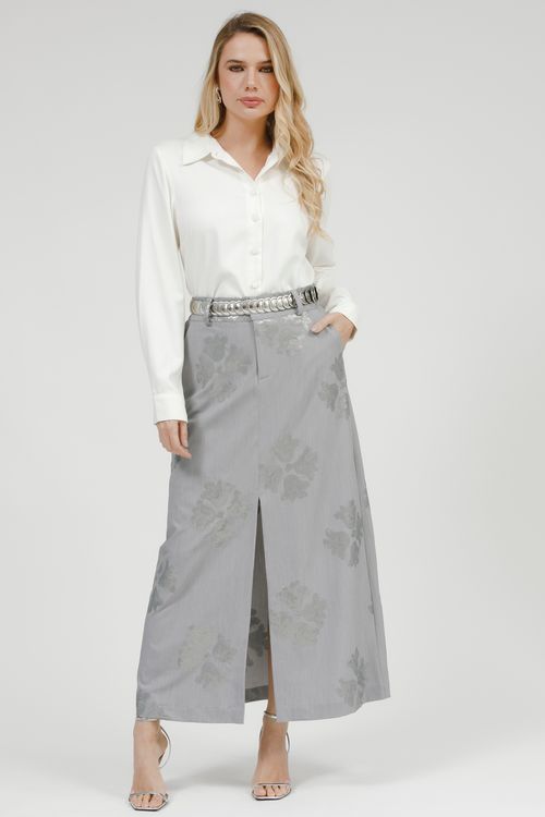 Camisa Feminina Viscose Manga Longa