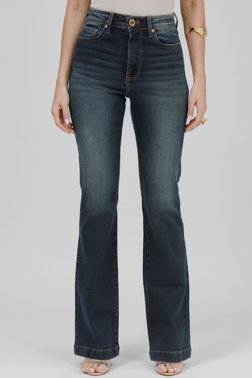 Calça Feminina Jeans Luciana Bootcut