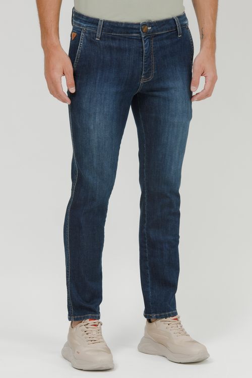 Calça Masculina Jeans Anatômica Reta