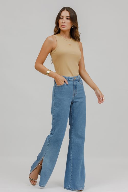 Calça Feminina Jeans Jana Flare