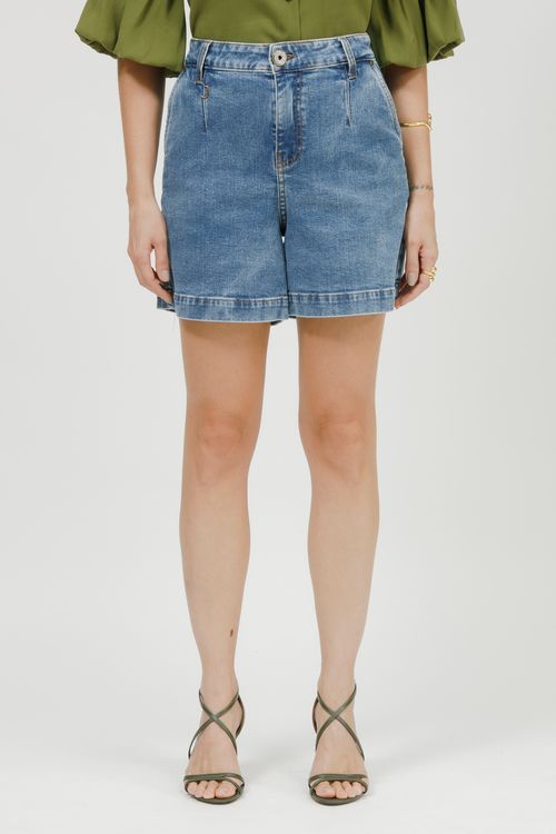Bermuda Feminina Jeans Bela