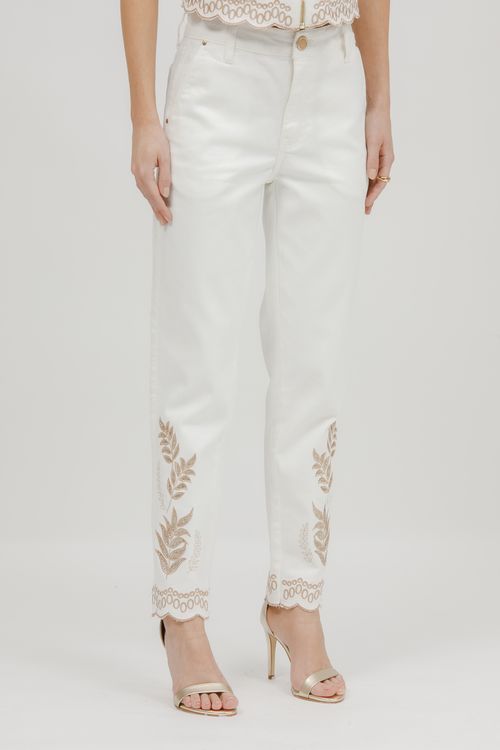 Calça Feminina Sarja Luciana Skinny