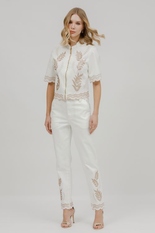 Calça Feminina Sarja Luciana Skinny